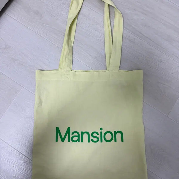 [BUNJANG] Luft Mansion Eco Bag Light Yellow / (택포)루프트맨션 에코백 라이트옐로우