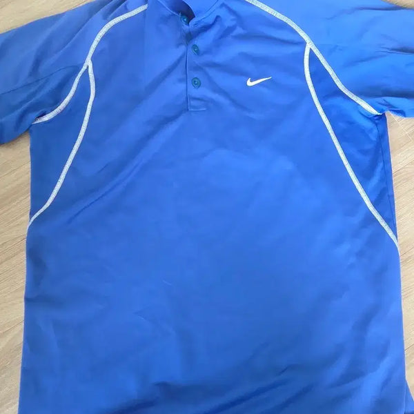 [BUNJANG] Nike Golf Apparel Men's Blue Top / 나이키 골프웨어 상의 블루