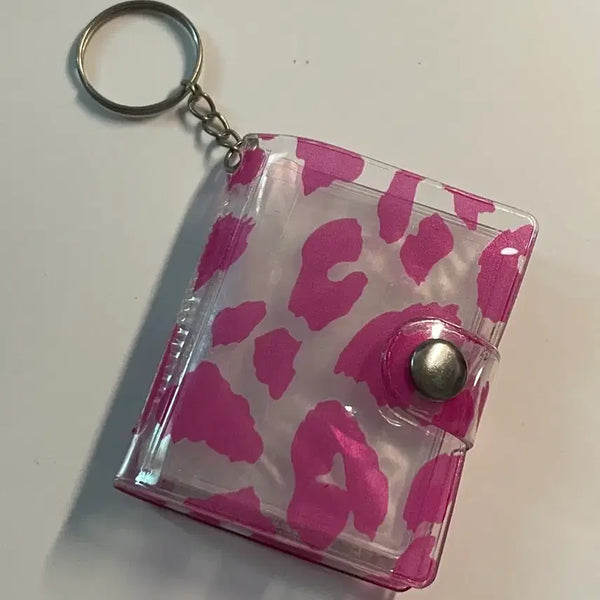 [BUNJANG] Leopard Photo ID Keyring / 레오파드 증명사진 키링