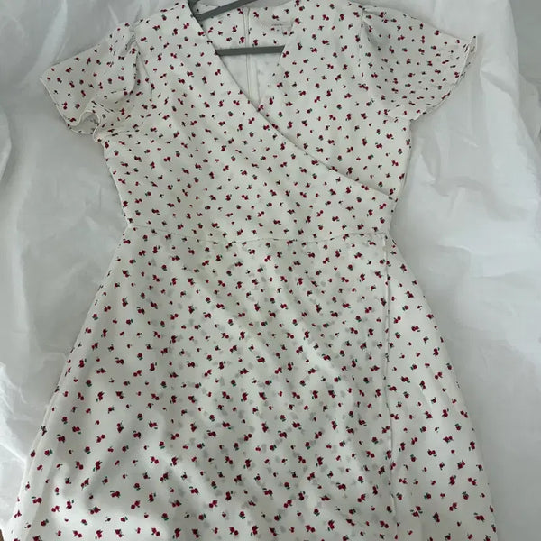 [BUNJANG] JEOUANNE ROUGE Ruby Mini Dress Ivory M / (착용X) 제니오 루비 미니 원피스 아이보리 m