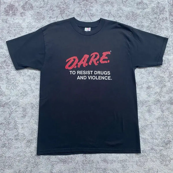 [BUNJANG] 90s Vintage DARE T-Shirt (L) / (L) 90s 빈티지 DARE 티셔츠