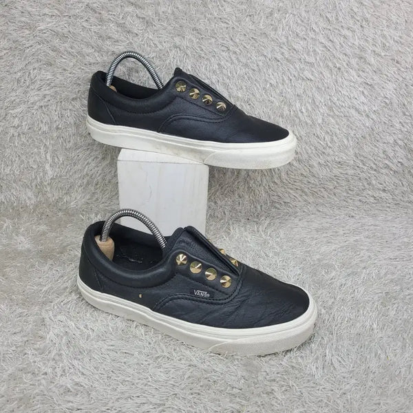 [BUNJANG] Vans Authentic Gore Studs Leather Sneakers / 구제짱짱맨 225 반스 어센틱 고어 스터드 레더 스니커즈