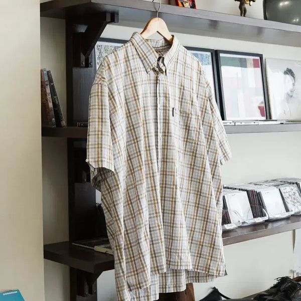 [BUNJANG] Vintage Ben Sherman Short Sleeve Shirt / 빈티지 벤 셔먼 반팔 셔츠 프리 사이즈