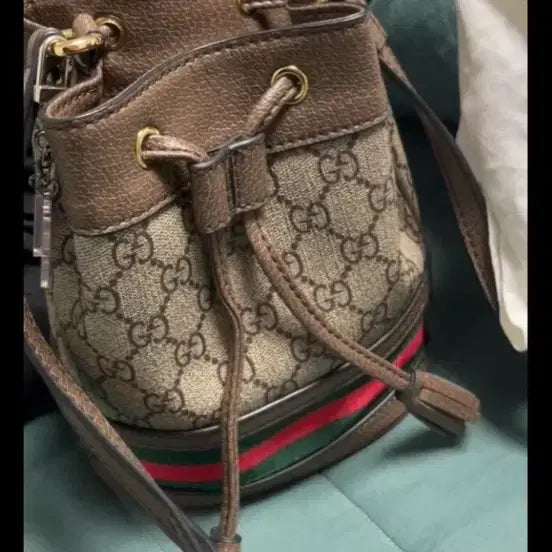 [BUNJANG] Gucci Ophidia GG Mini Bucket Bag / 구찌 오피디아 GG 미니 버킷백