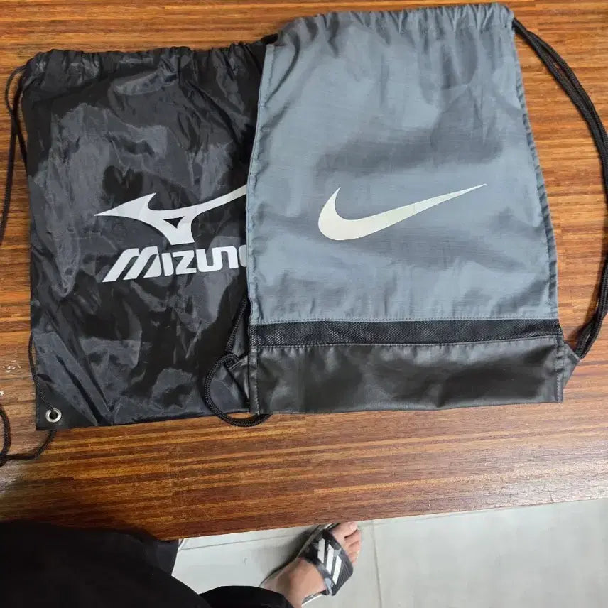 [BUNJANG] Nike Mizuno Drawstring Shoe Bag Bundle Set / 나이키 미즈노 신발주머니 드로스트링 일괄