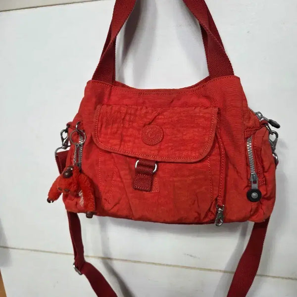 [BUNJANG] Kipling Orange Crossbody Bag / 키플링 오렌지색 가방