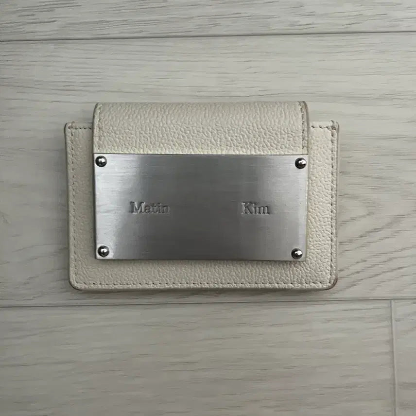 [BUNJANG] Matinkim Accordion Wallet White / 마뗑킴 아코디언 지갑 화이트