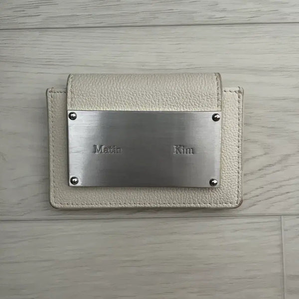 [BUNJANG] Matinkim Accordion Wallet White / 마뗑킴 아코디언 지갑 화이트