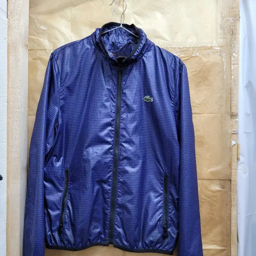 [BUNJANG] Lacoste Windbreaker Men's Navy Size 48 / 라코스테 바람막이 남성용 네이비48