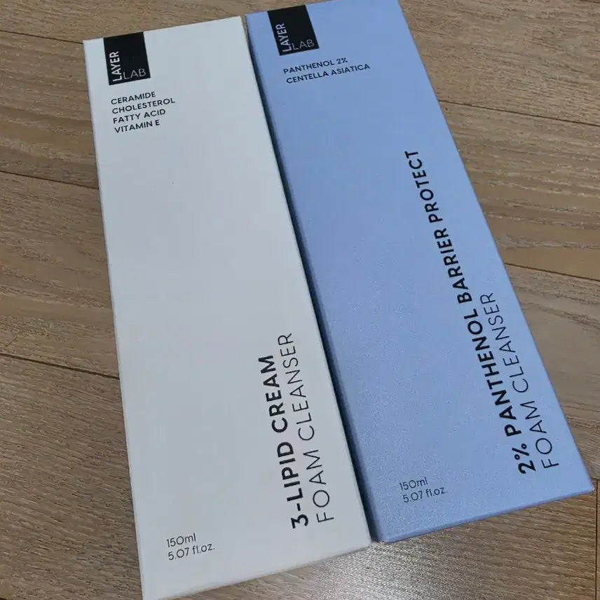 [BUNJANG] Layerlab Morning & Evening Cleansing Foam Set (150ml x 2) / 새상품/레이어랩 아침 저녁 클렌징폼 150ml