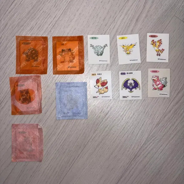 [BUNJANG] Pokemon Sticker Collection / 포켓몬 띠부씰 (설명참고)