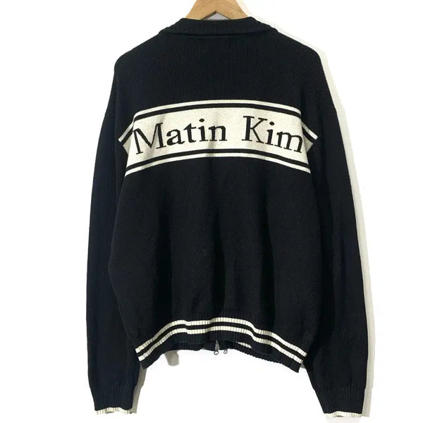 [BUNJANG] Matinkim Two-Way Knit Zip-Up / 마뗑킴 투웨이 니트 집업