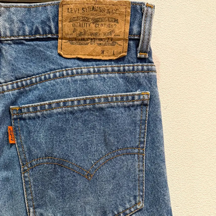 [BUNJANG] Levi's 210 Orange Tab Vintage Denim Jeans (28) / 90s Levis 210 Orange Tab (28)