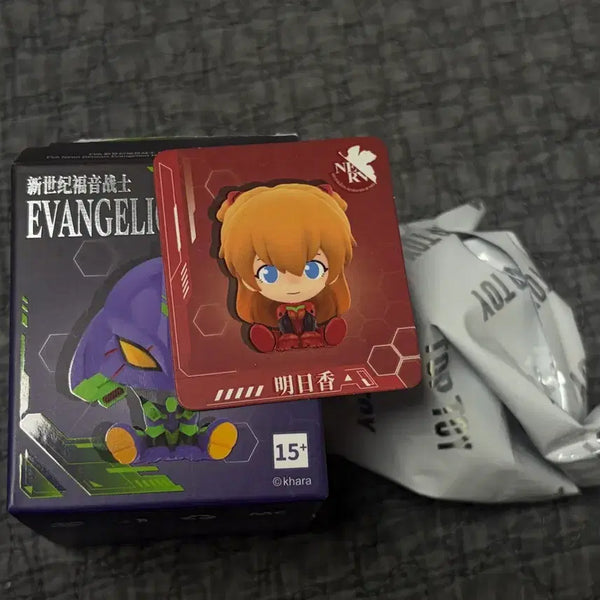 [BUNJANG] Evangelion Top Toy Asuka & Unit-02 Bundle Figure Set / 에반게리온 탑토이 피규어 아스카, 2호기 일괄
