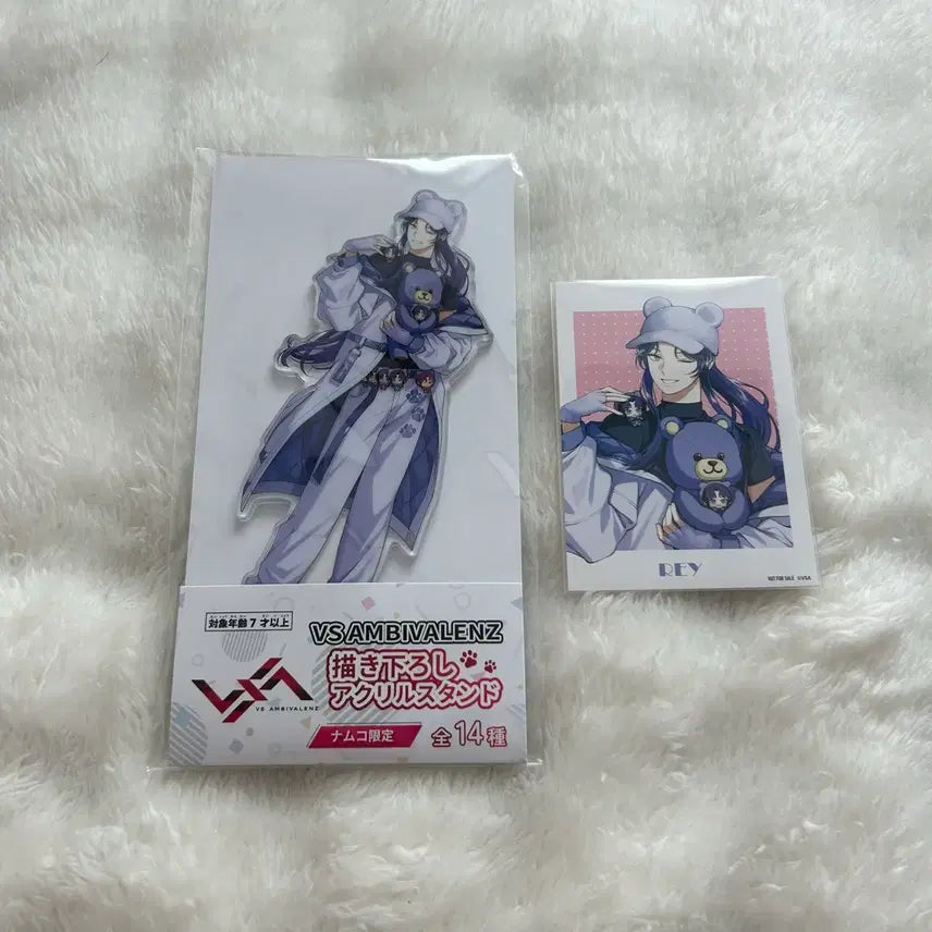 [BUNJANG] VivaRen Bandai Namco Acrylic Stand + Illuvista Lucky Draw Photocard / 비바렌 레이 반다이 남코 아크릴 스탠드 + 특전 체키풍 카드 일루비스타