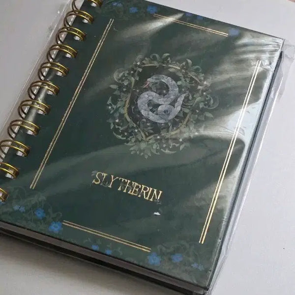 [BUNJANG] Harry Potter Slytherin Spiral Notebook / 일본 해리포터 슬리데린 스프링 노트