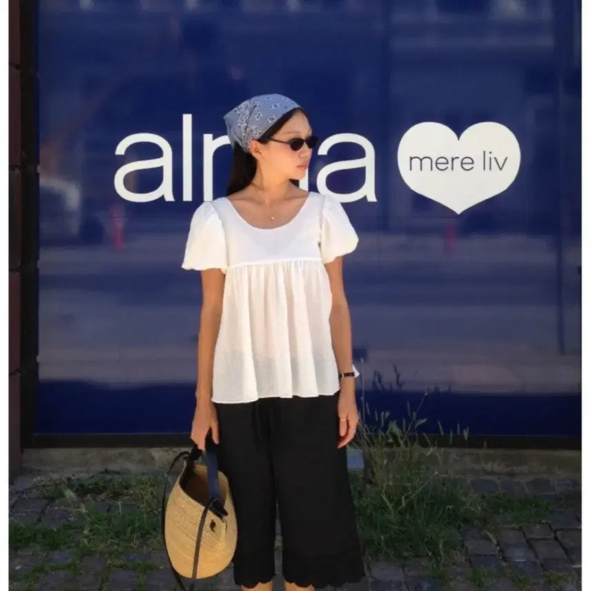 [BUNJANG] Sellyn Lyon Blouse / 셀리앤리옹 블라우스