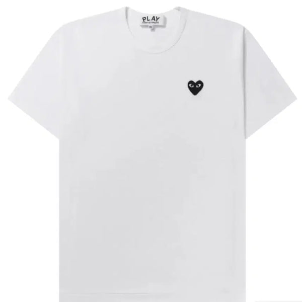 [BUNJANG] Comme des Garçons Black Heart T-Shirt White M / 새상품, 택O)[정품M] 꼼데가르송 반팔 티셔츠 화이트 AZ-T064