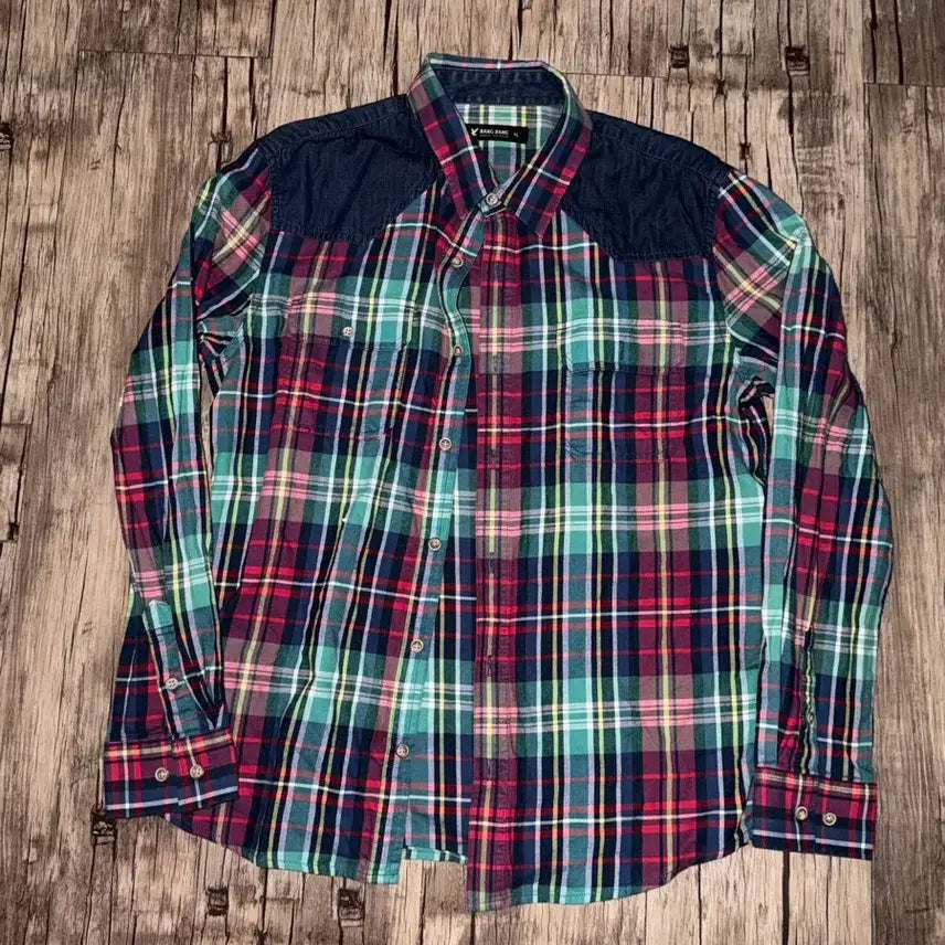 [BUNJANG] BangBang Vintage Checkered Shirt / 뱅뱅 빈티지 체크셔츠