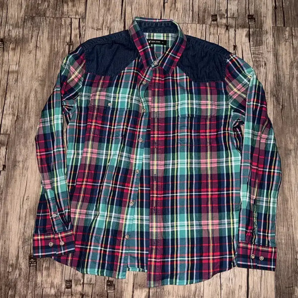 [BUNJANG] BangBang Vintage Checkered Shirt / 뱅뱅 빈티지 체크셔츠
