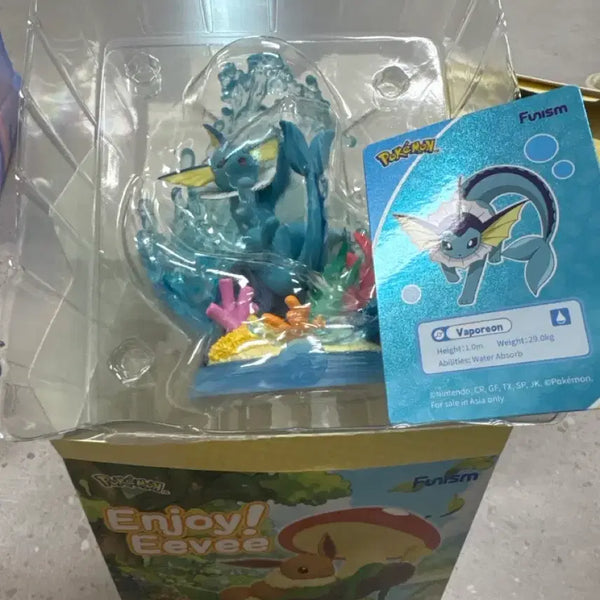 [BUNJANG] Vaporeon Figure / Enjoy eevee 피규어 [샤미드]