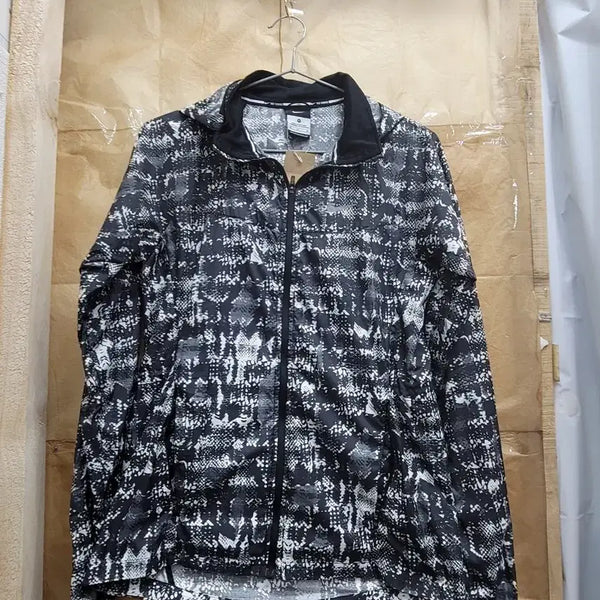 [BUNJANG] Nike Windbreaker Black/White Pattern M / 나이키 바람막이 블랙/화이트 패턴m
