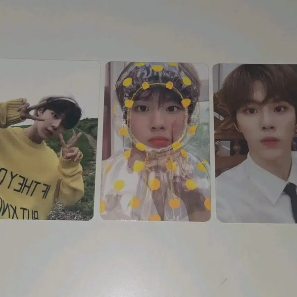 [BUNJANG] X1 Kim Woo Seok Bundle Set Photocards / 엑스원 원잇 김우석 포카 3장 일괄