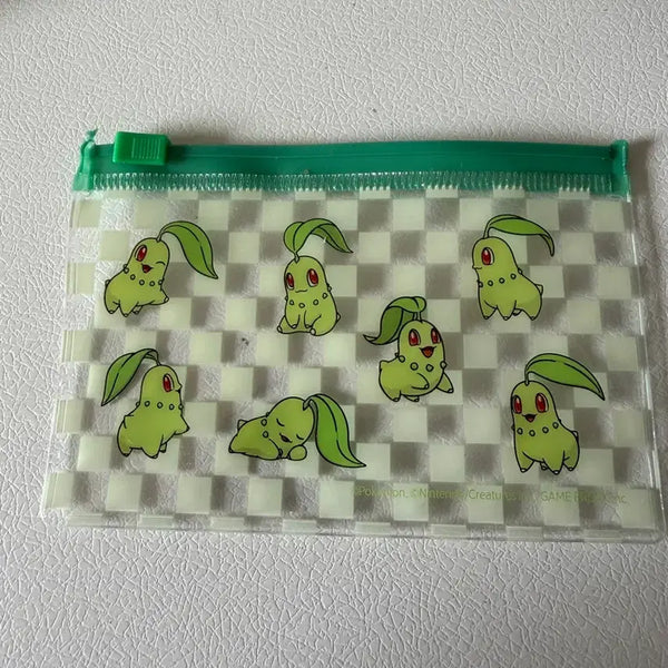 [BUNJANG] Pokemon x Olive Young Chikorita Card Pouch / 포켓몬 올리브영 콜라보 치코리타 카드파우치