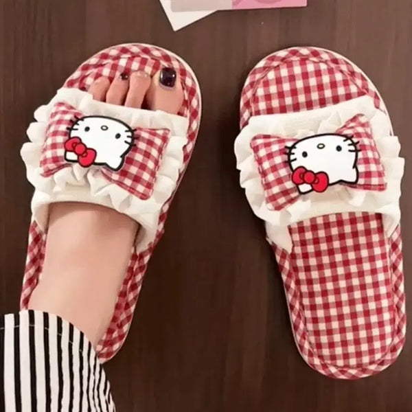 [BUNJANG] Hello Kitty Indoor Slippers / 헬로키티 슬리퍼(실내화)