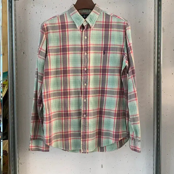 [BUNJANG] Polo Ralph Lauren Check Oxford Shirt / 폴로 체크 셔츠