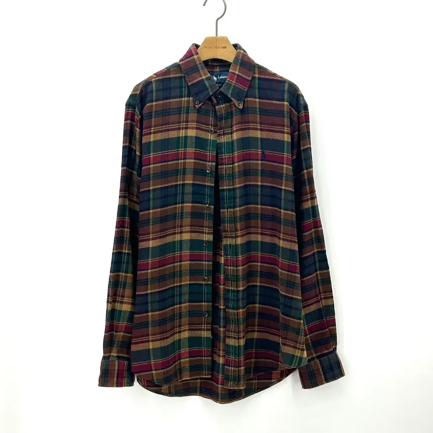 [BUNJANG] Polo Ralph Lauren Custom Fit Checkered Shirt / [POLO] 폴로랄프로렌 커스텀핏 체크 셔츠
