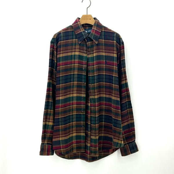 [BUNJANG] Polo Ralph Lauren Custom Fit Checkered Shirt / [POLO] 폴로랄프로렌 커스텀핏 체크 셔츠