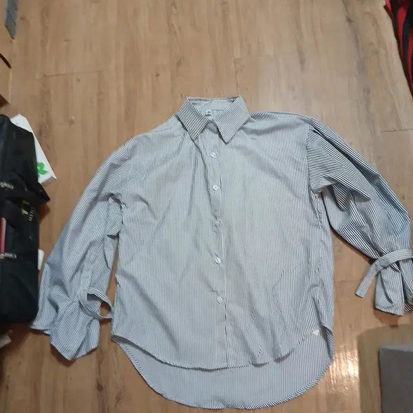 [BUNJANG] Striped Summer Shirt / 새상품/스트라이프 여름셔츠/프리