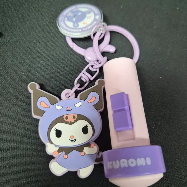 [BUNJANG] Kuromi Flashlight Keychain / 쿠로미 손전등 키링