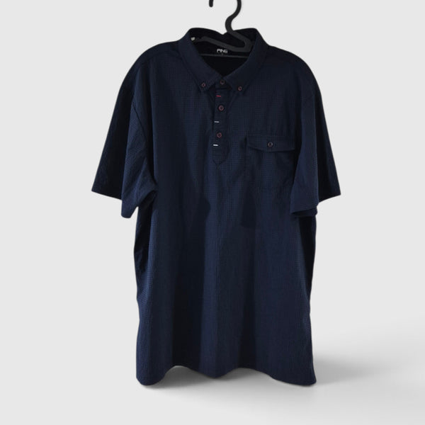 [BUNJANG] PING Golf Short Sleeve Polo Shirt Size 105 / [105]핑PING 골프 반팔카라티