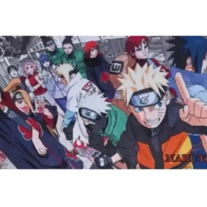 [BUNJANG] Jump Shop Naruto Desk Mat / 나루토 점프샵 데스크매트 마우스패드 장패드