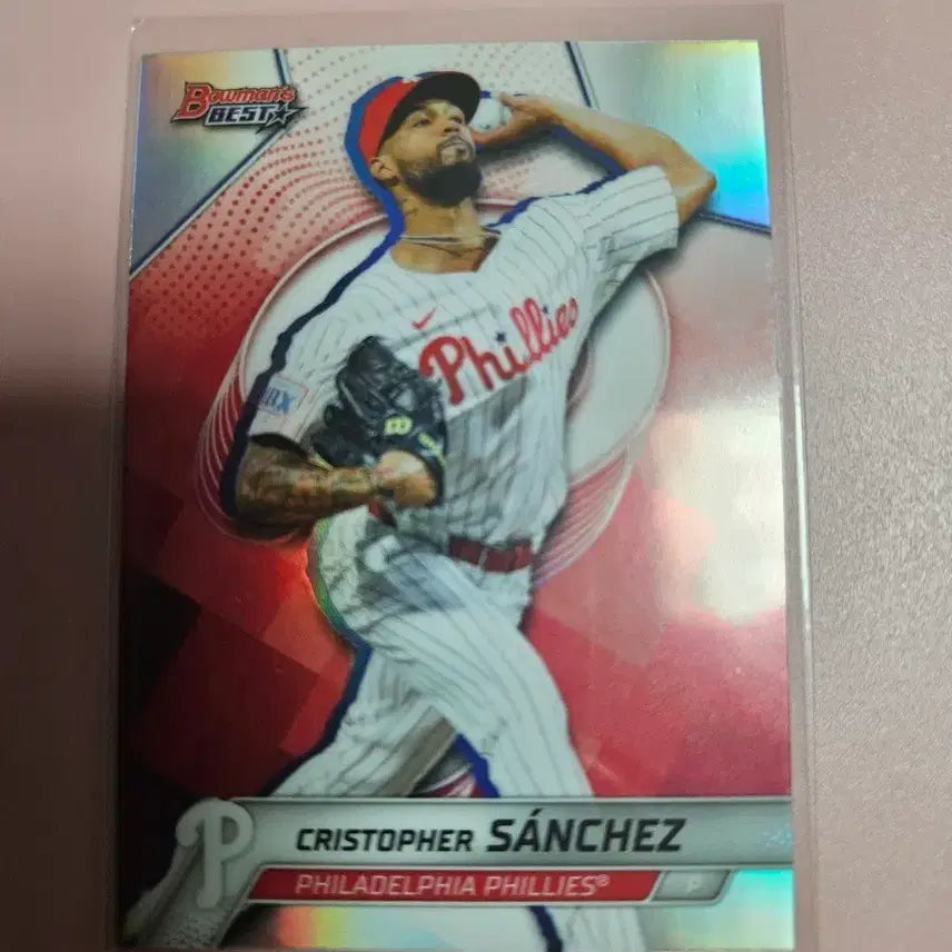 [BUNJANG] 2025 Bowman Best Christopher Sanchez Refractor / 필라델피아)크리스토퍼 산체스 2025 바우만베스트 리플렉터