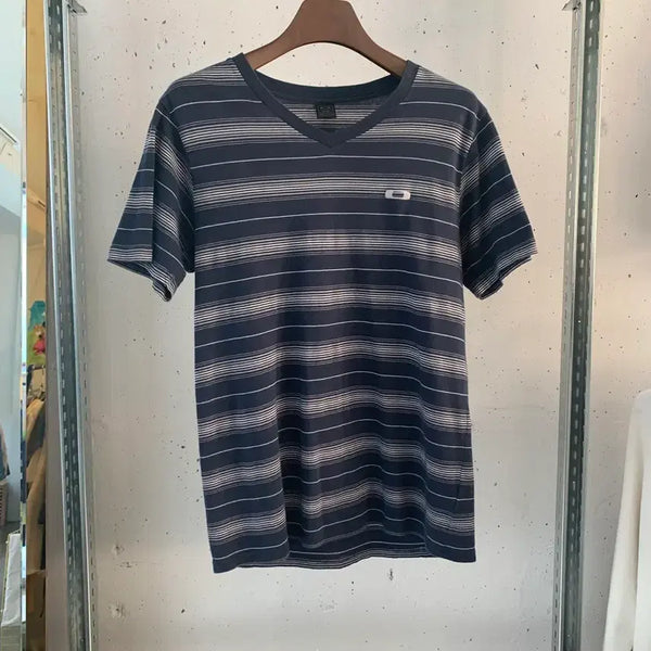 [BUNJANG] Oakley Striped Short Sleeve T-Shirt / 오클리 반팔 티셔츠