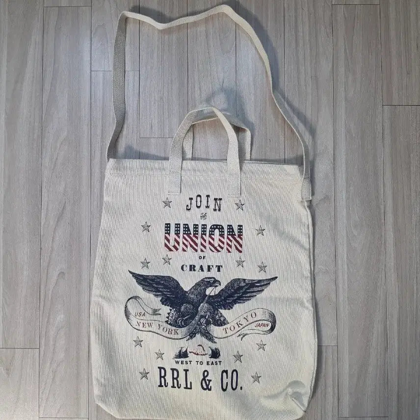 [BUNJANG] RRL Double RL Canvas 2-Way Tote Bag Shoulder Bag / RRL 더블알엘 캔버스 2WAY 토트백 숄더백