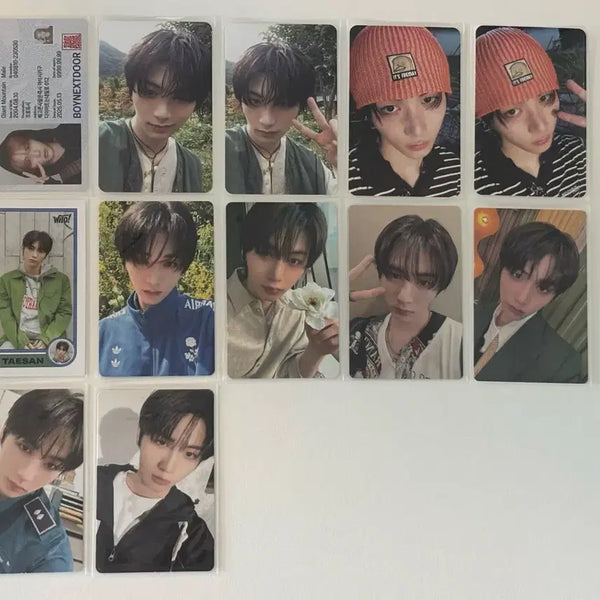 [BUNJANG] BOYNEXTDOOR Taesan Bundle Set Photocard / 보넥도 태산 포카 일괄 판매