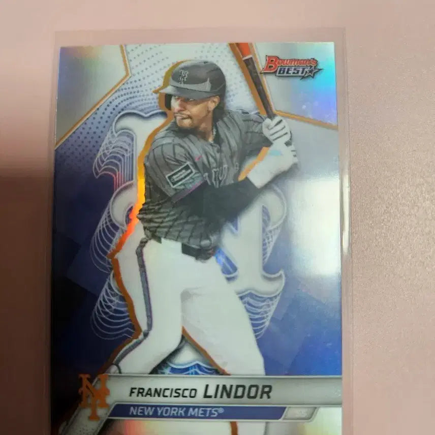 [BUNJANG] Francisco Lindor 2025 Bowman Best Refractor / 메츠)프란시스코 린도어 2025 바우만베스트 리플렉터