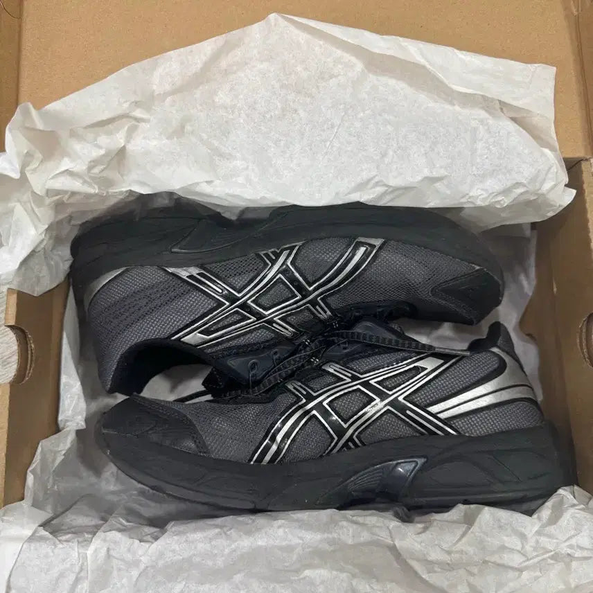 [BUNJANG] ASICS UB2-S GEL-1130 Asphalt Pure Silver / 아식스 UB2-S 젤 1130 아스팔트 퓨어 실버 270