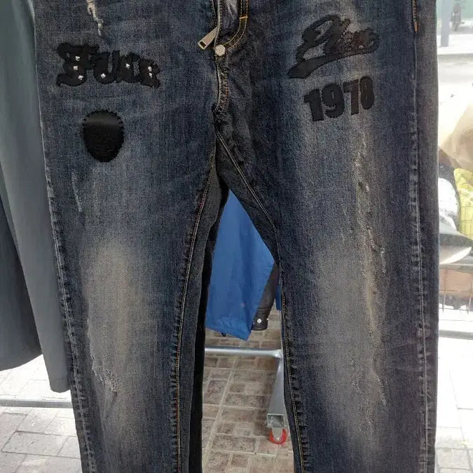 [BUNJANG] Philipp Plein 1978 Logo Detail Jeans / 필립플레인 청바지  36