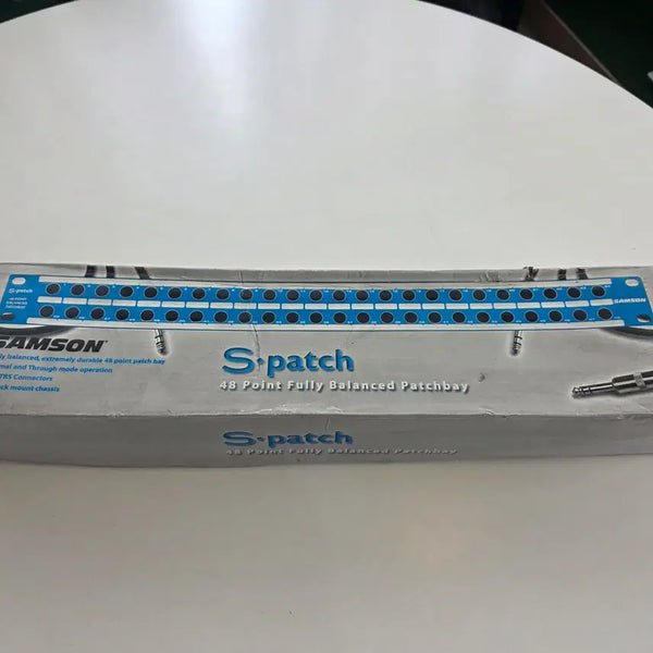 [BUNJANG] Samson S-Patch Plus 48-Point Balanced Patch Bay / samson s.patch