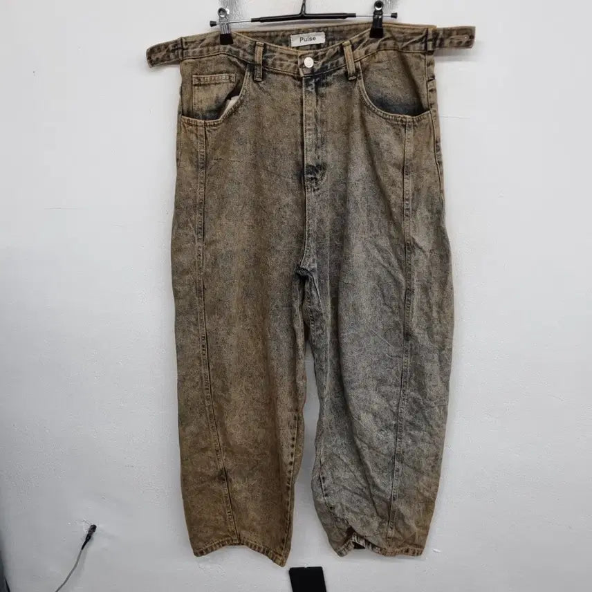 [BUNJANG] Pulse 32 Inch Washing Denim Pants Jeans / [32 inch] Pulse 워싱 데님 팬츠 청바지