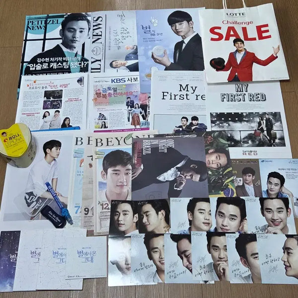 [BUNJANG] Kim Soo Hyun Fan Meeting Merchandise Bundle / 김수현 굿즈 일괄 별그대 팬미팅 응원봉 등등