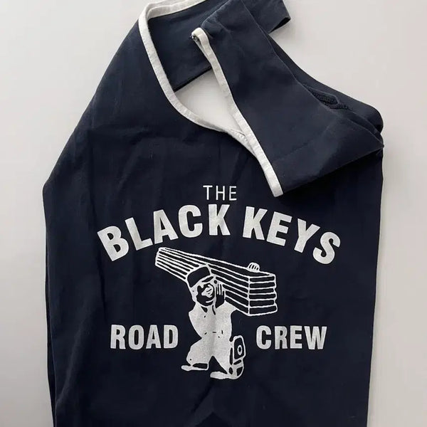 [BUNJANG] The Black Kiss Navy Canvas Eco Bag / 더 블랙 키스 에코백 네이비에코백 천에코백 데일리백 빈티지백
