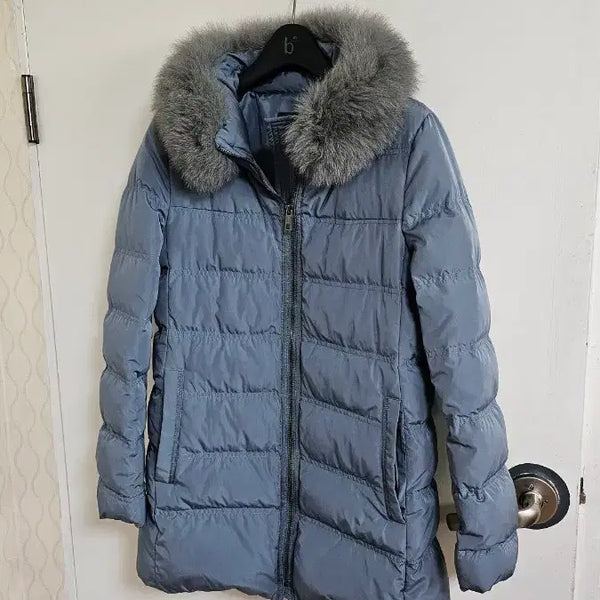 [BUNJANG] EMCEE Goose Down Parka with Fox Fur Hood (Size 85-90) / emcee 거위털 패딩 (809