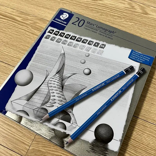 [BUNJANG] Staedtler Mars Lumograph 20-Pencil Set / 스테들러 마스 루모그라프 20 연필세트