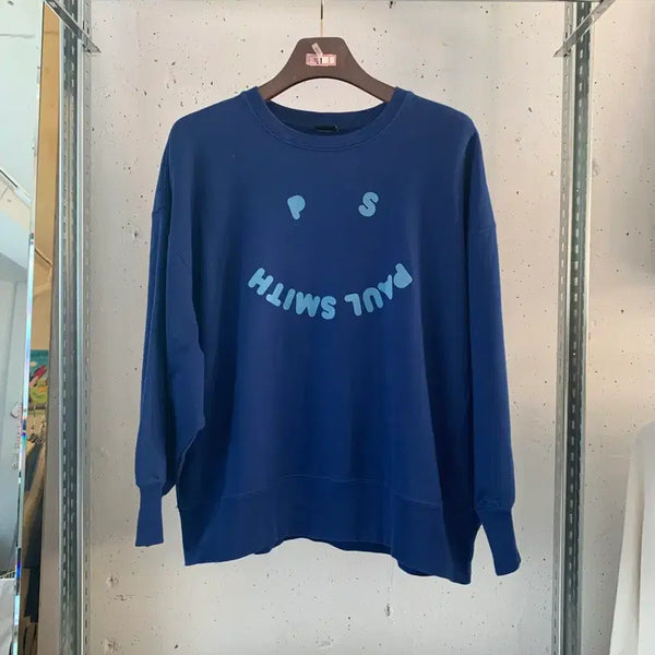 [BUNJANG] Paul Smith Sweatshirt Navy Heart Logo Print / 폴 스미스 맨투맨